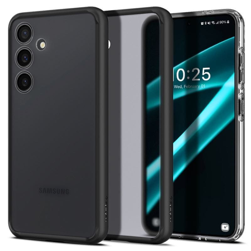 Spigen Ultra Hybrid, frost black - Samsung Galaxy S24+ (ACS07331)